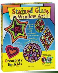 Creativity for kids Stained Glass Window Art