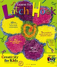 Creativity for kids  Learn To Latch Hook 